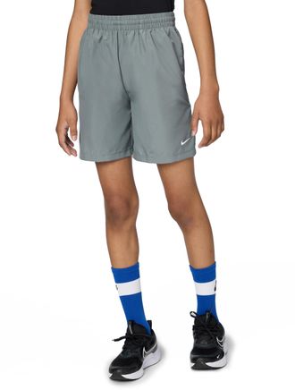 Nike Nike Boys B Nk Df Multi WVN Short, Smoke Grey/White, 14-15 Years