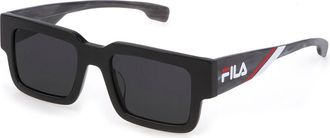 Fila SFI314 0700 Mens Sunglasses Black Size 51