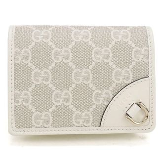 Gucci Beige Fabric Wallet (Bi-Fold) (Pre-Owned)