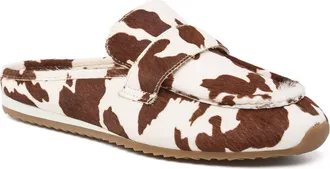 J/Slides Paula Leather Mule in Brown at Nordstrom, Size 6.5