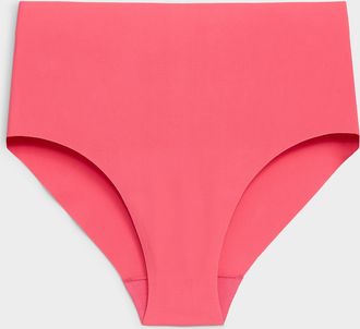 Miiyu Womens Laser-cut high-waist cheeky panty Recycled nylon