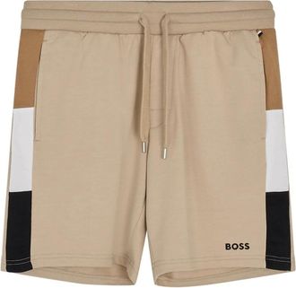 HUGO BOSS Casual Shorts, male, Beige, L, Iconic Beige Shorts