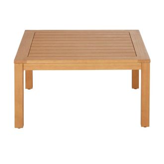 Maisons du monde Mesa de centro de exterior de madera de eucalipto L.80 cm
