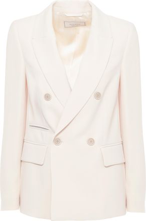 PESERICO Beige Double Breasted Blazer