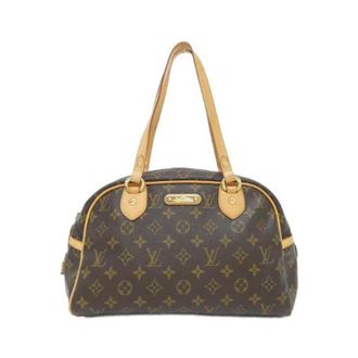Louis Vuitton Pre-owned Handbags, female, Brown, Size: ONE SIZE Pre-owned Montorgueil Monogram Shoulder Bag