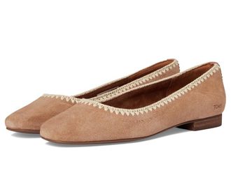 Toms Briella Womens Shoes Brown : 6.5 B - Medium, Suede