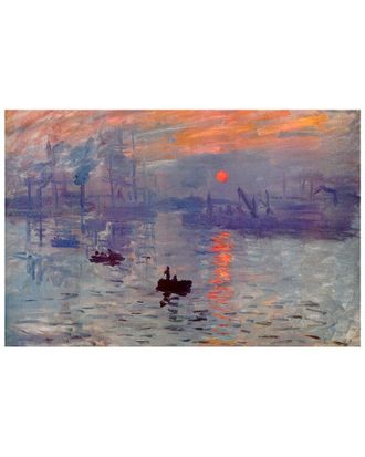 iCanvas Sunrise Impression by Claude Monet Wall Art