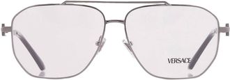 Versace Demo Square Mens Eyeglasses VE1307 1001 59