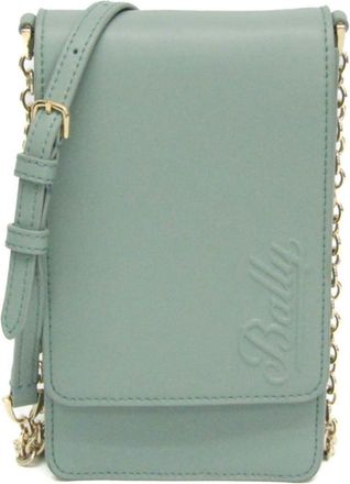 Bally Leather Shoulder Bag (Pre-Owned)