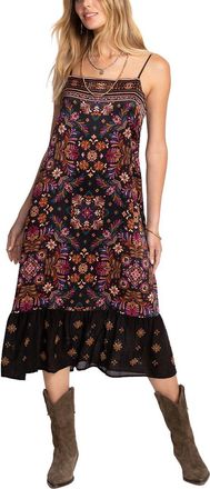 Johnny Was Brandi Silk-Blend Dress