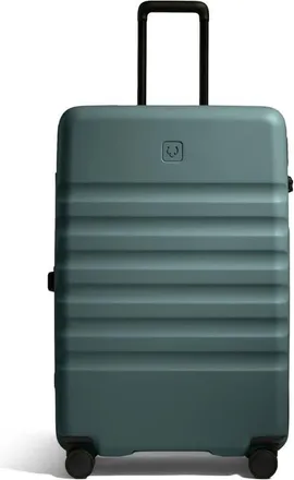 Antler Icon Stripe Large Luggage in Glade Blue at Nordstrom