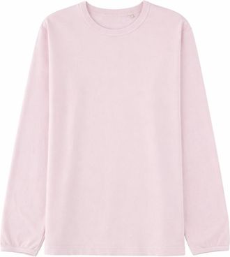 Sunflower Pink Solid Crew Neck T-Shirt