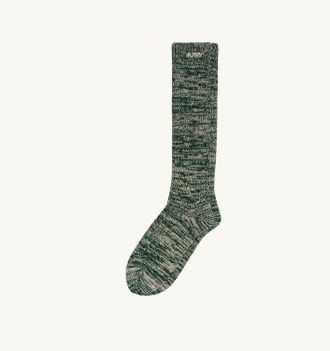 Autry BICOLOR SOCKS WITH EMBROIDERED LOGO UNISEX