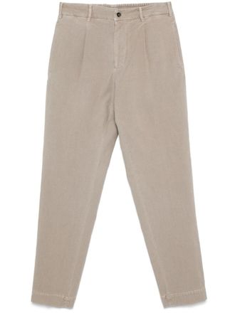 Dell'Oglio pleat-detail trousers - Neutrals