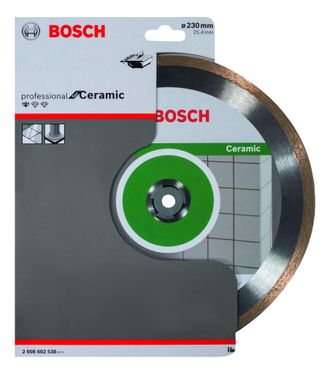 Bosch Disco De Corte De Diamante Standard Ceramic:230x254x16x7 2608602538