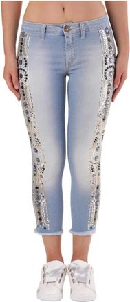 Met Met, Dames, Jeans, Blauw, Maat: W25