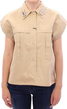 Andrea Incontri Sleeveless Blouse Womens Top