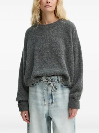 American Vintage long-sleeve crew-neck sweater - Grey