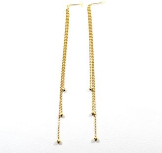 C&A Unbranded (18K) Drop Earrings (Pre-Owned)