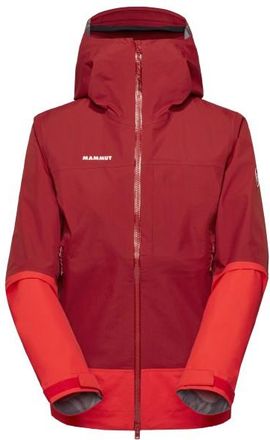 Mammut Alto Guide Hardshell Hooded Jacket Regenjacke f&uuml;r Damen | rot