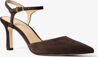Michael Kors Amara Suede Slingback Pump