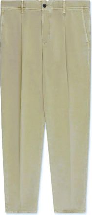 Incotex 18S100 Chinos - Heren - Chinos - Groen - W31 - Katoen - Broeken