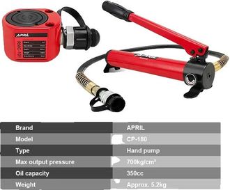 OEM Gato Hidr&aacute;ulico, Capacidad De 10 Toneladas, Compatibilidad Multiuso, Espa&ntilde;a, Rmc-101 Con Cp-180