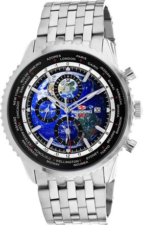 Seapro Meridian World Timer GMT Mens Watch