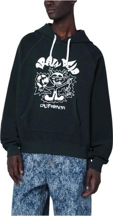 Brain Dead Sweaters - Heren - Hoodies - Groen - XL - Katoen - Hoodies & sweatvesten