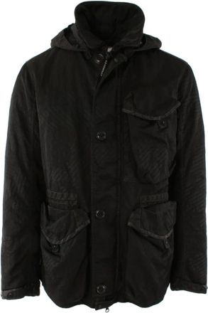 C.P. Company C.p. Company, Heren, Jassen, Zwart, Maat: XL Polyamide