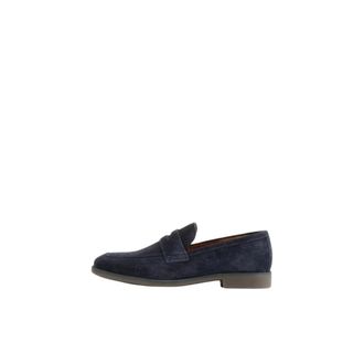 Vagabond Indigo Loafer Mocassins - Heren - Schoenen - Blauw - Maat: 43 EU Leer