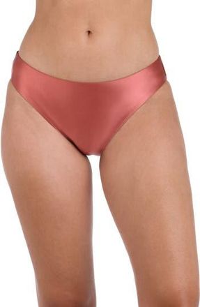La Blanca Earth Hipster Bikini Bottoms in Sienna at Nordstrom Rack, Size 16