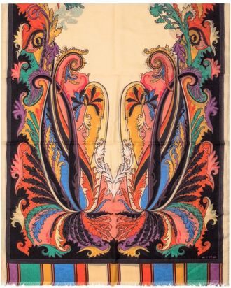 Etro Multicolor Printed Scarf