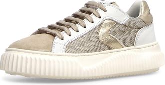 Voile Blanche Lipari Sneaker in Sand White at Nordstrom, Size 10Us