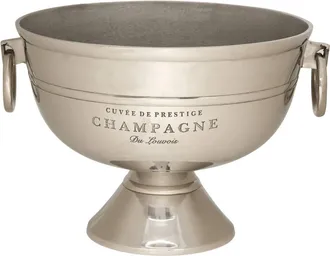 Atmosphera Ciotola Per Champagne 38x43 Cm, 11.000 Ml, Argento - Atmosphera Cr&eacute;ateur DInt&eacute;rieur