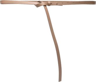 Lorena Antoniazzi Cintura in pelle - Marrone