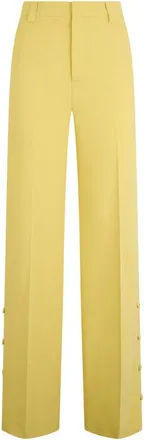 Red Valentino Wide Trousers - female - RED Valentino - Wide Trousers - Yellow - XS - Trousers