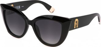 Furla Womens SFU711 53 0700 Sunglasses - Black - One Size