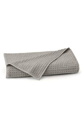 Boll & Branch Ultra Plush Organic Cotton Waffle Bath Sheet in Pewter at Nordstrom