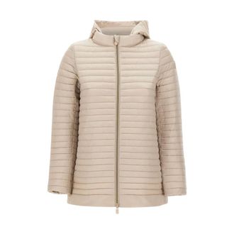 Save The Duck Down Jackets, female, Beige, Size: 2XL Alima Jacket