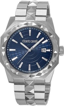 Roberto Cavalli by Franck Muller Quartz Blue Dial Mens Watch DMLFAF-IFAA9-FM032