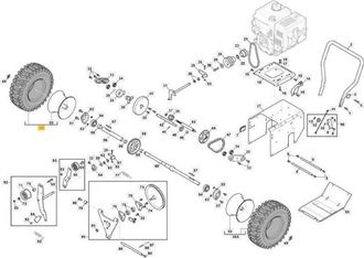 STIGA Sports Rueda Derecha Completa 164.8-8 - St5266pb Original Stiga - 118820582/0