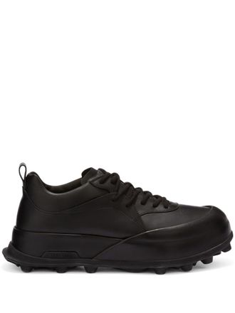 Jil Sander chunky toecap sneakers - Black
