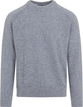 Ermenegildo Zegna Truien & Vesten, Heren, Grijs, M, Kasjmier, Cashmere Trui