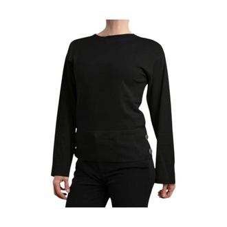 A|X Armani Exchange Maglia - Dames - Ronde hals truien - Zwart - S - Truien & Vesten