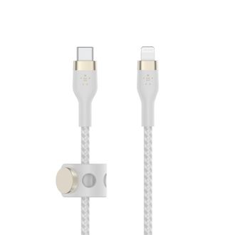 Belkin Usb-c To Ltgbraid Silic 3m White