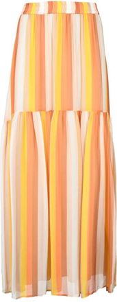 Attic and Barn Rok - Dames - Maxi Rokken - Veelkleurig - 2XS - Rokken
