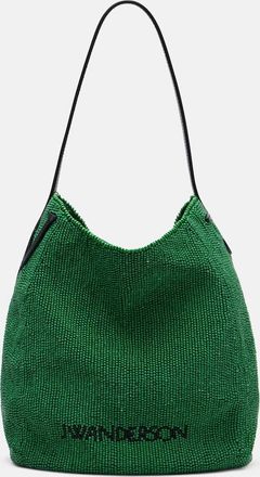 J.W.Anderson Bolso al hombro Bulb Small con cuentas y piel