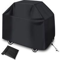 OEM Funda Protectora Para Barbacoa De Exterior, Funda Para Plancha De Barbacoa De Gas, Con Revestimiento Resistente Al Agua (147x61x117cm Negro) - Crezuo