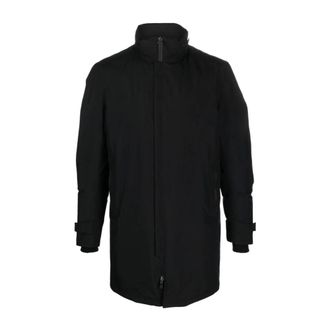 Herno Heren, Jassen, Zwart, Maat: 2XL Polyamide